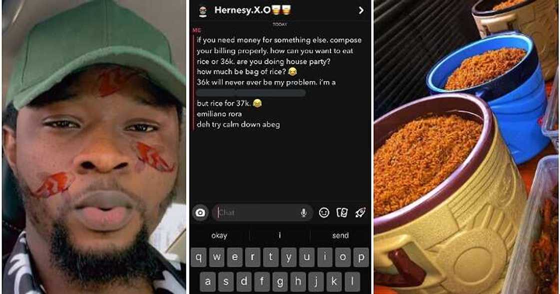 Man shares chat, lady bills man N35k, lunch Man shares chat, lady bills man N35k, lunch