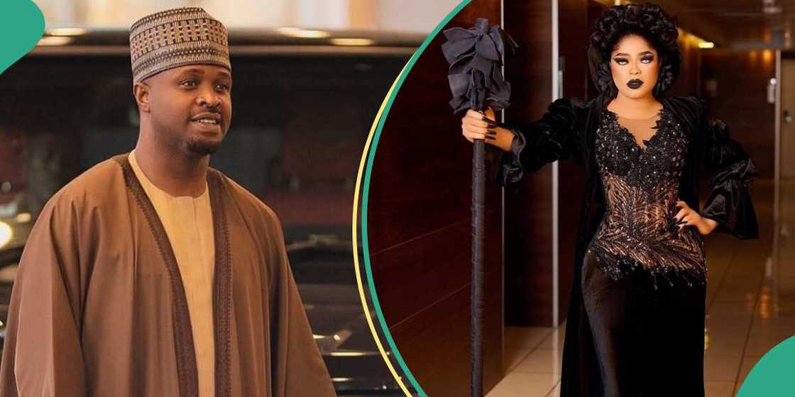 Femi Adebayo under fire over Bobrisky best-dressed award. Femi Adebayo under fire over Bobrisky best-dressed award.