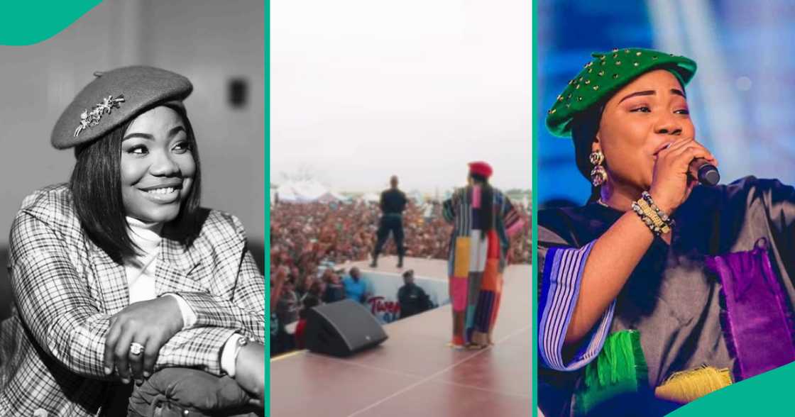 Mercy Chinwo Draws Massive Crowd at Worship Concert in Tanzania. Mercy Chinwo Draws Massive Crowd at Worship Concert in Tanzania.