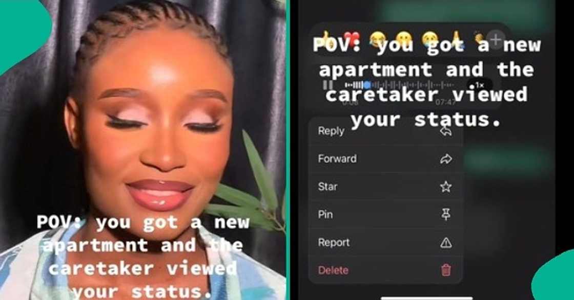 Lady rages aft caretaker professed his emotion for her connected WhatsApp. Lady rages aft caretaker professed his emotion for her connected WhatsApp.
