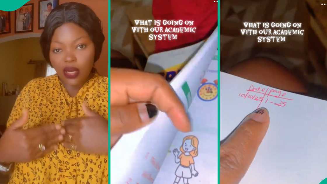 Woman laments the kind of homework school gave to her 2-year-old daughter Woman laments the kind of homework school gave to her 2-year-old daughter
