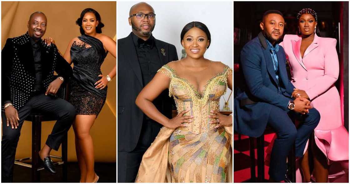 Nigerian celebrity couples with beautiful wedding anniversary celebrations.