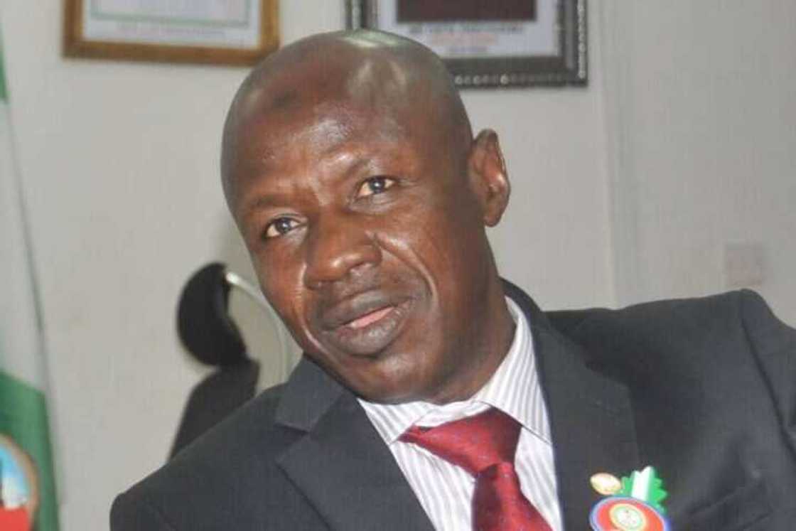Former EFCC Chairman Ibrahim Magu has commented on the level of corruption in Nigeria. Former EFCC Chairman Ibrahim Magu has commented on the level of corruption in Nigeria.