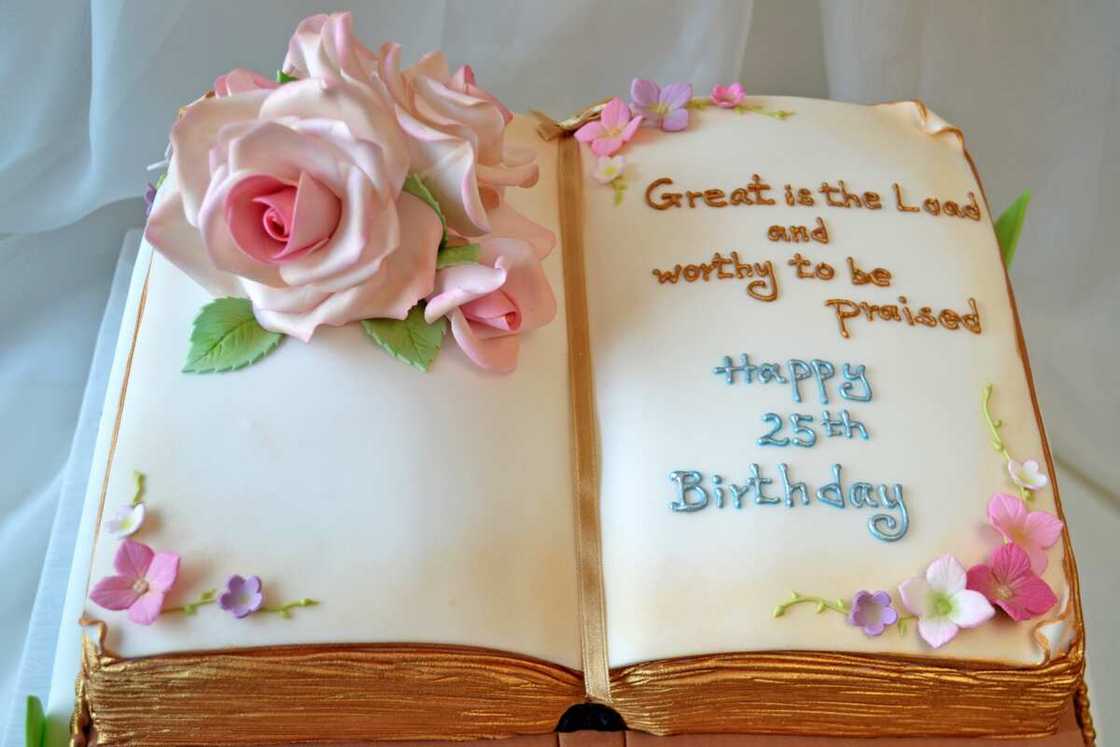 Birthday BIble cake Birthday BIble cake