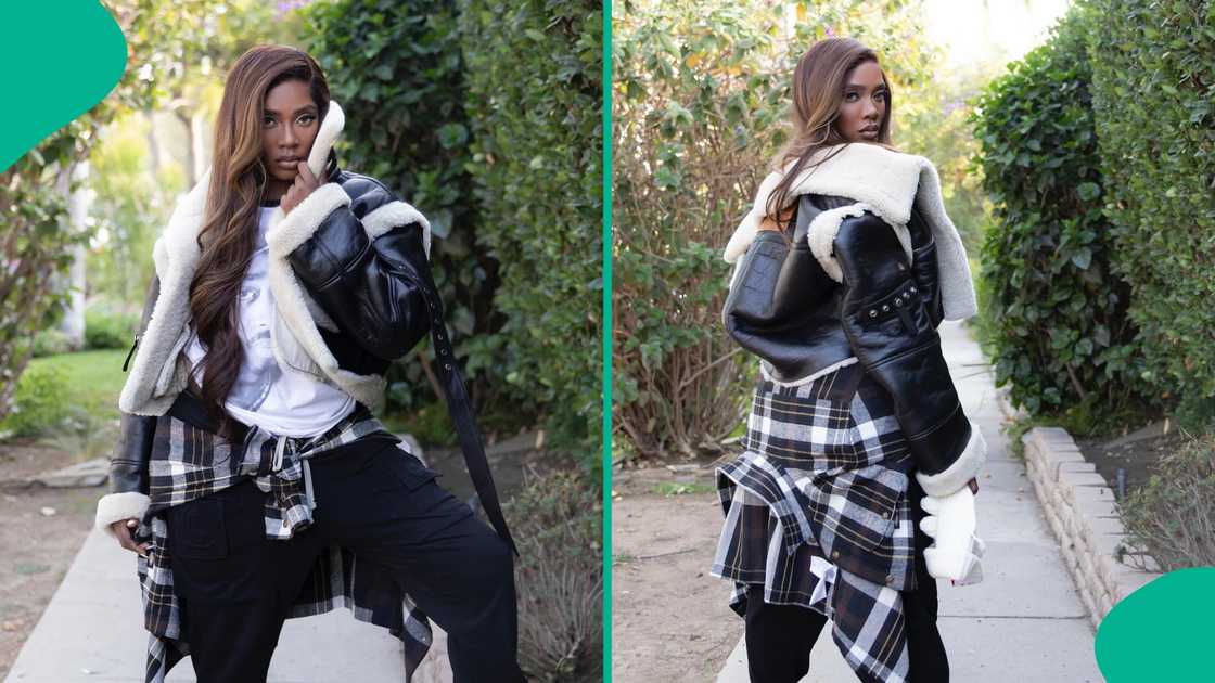 Tiwa Savage rocks a classy outfit Tiwa Savage rocks a classy outfit