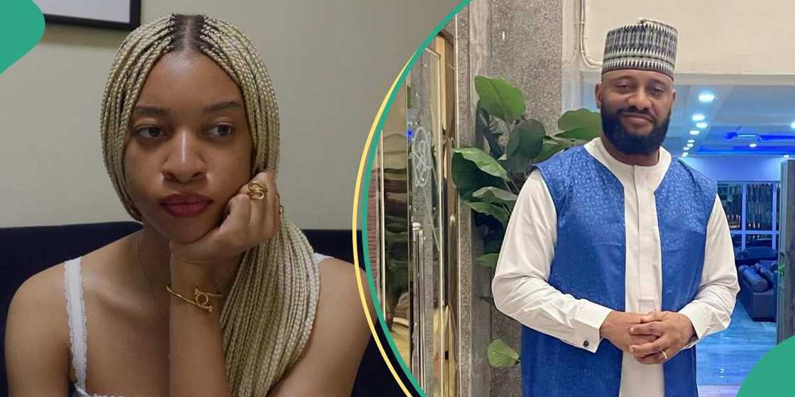 Yul Edochie's daughter takes down father's name from Instagram. Yul Edochie's daughter takes down father's name from Instagram.