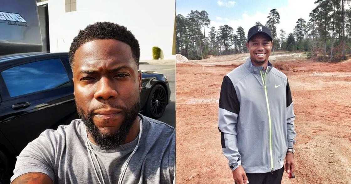 Kevin Hart Reacts to Tiger Woods' Horrific Car Crash: "Hope He's Okay" Kevin Hart Reacts to Tiger Woods' Horrific Car Crash: "Hope He's Okay"