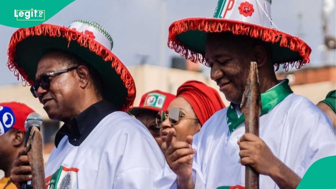 Former Vice Presidential candidate of the Labour Party, Datti Baba-Ahmed, has said he accepted to be Obi's running mate out of sympathy. Former Vice Presidential candidate of the Labour Party, Datti Baba-Ahmed, has said he accepted to be Obi's running mate out of sympathy.