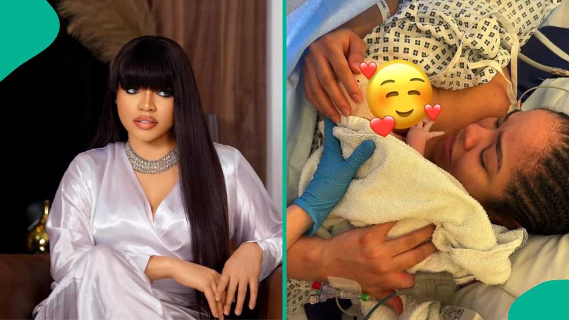 BBNaija star Nengi gives birth to baby girl.