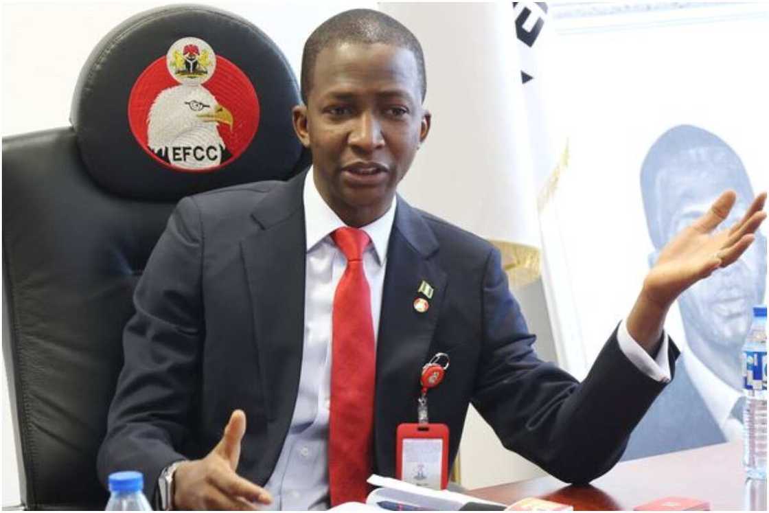 EFCC chairman, Abdulrasheed Bawa, Abel Isah Dickson, Sokoto Zonal Command EFCC chairman, Abdulrasheed Bawa, Abel Isah Dickson, Sokoto Zonal Command