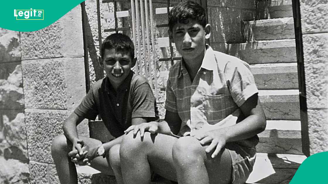 Historic image of Israel’s Prime Minister connects youth with future leadership.
