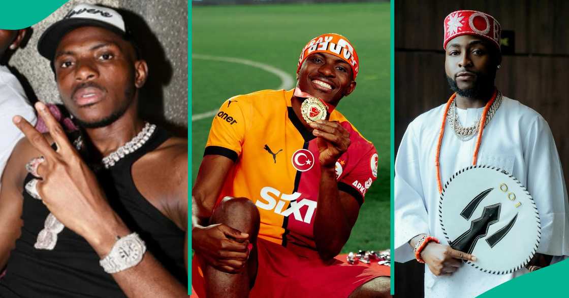 Nigerian football star Victor Osimhen lets loose on the dance floor to Davido's song in Lagos. Nigerian football star Victor Osimhen lets loose on the dance floor to Davido's song in Lagos.