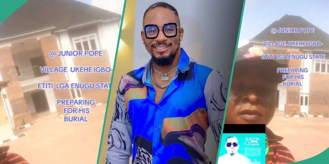 Junior Pope's house in the village where he would buried trends online. Junior Pope's house in the village where he would buried trends online.