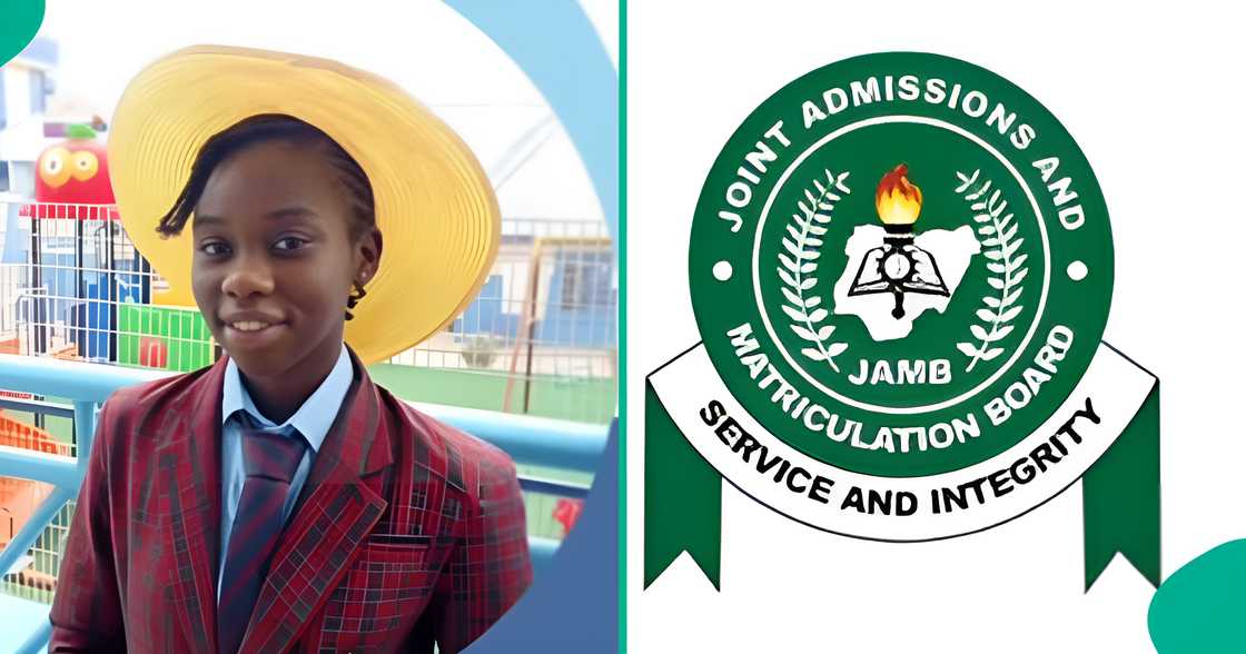 A secondary school in Abuja celebrates its top scorers in the 2025 UTME and displays their results online.