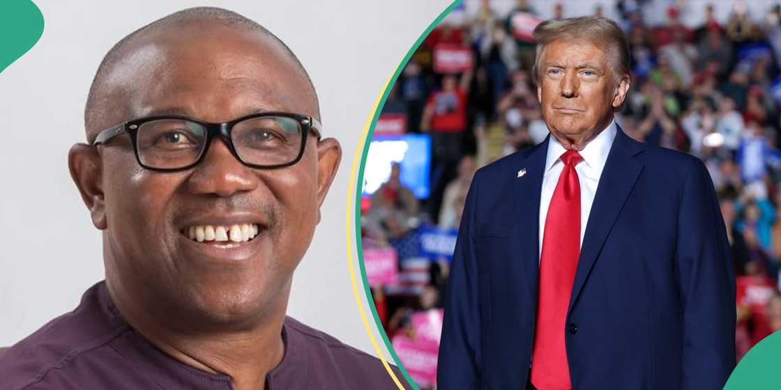 Peter Obi congratulates Trump as he assumes office as US president