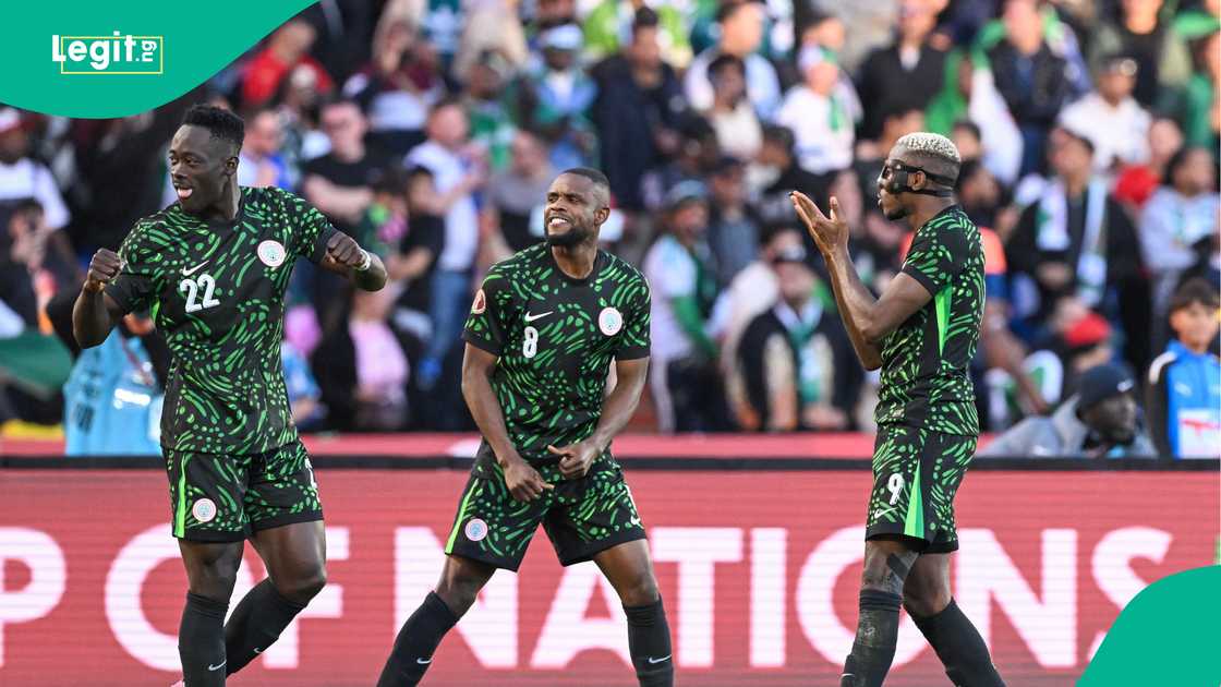 Akor Adams, Frank Onyeka, Victor Osimhen, Super Eagles, Nigeria, Algeria, AFCON 2025, Morocco. Akor Adams, Frank Onyeka, Victor Osimhen, Super Eagles, Nigeria, Algeria, AFCON 2025, Morocco.