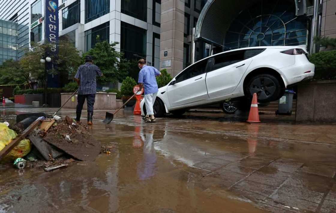 Rainfall that caused flooding in Seoul over Monday and Tuesday was the heaviest the country had seen in 80 years Rainfall that caused flooding in Seoul over Monday and Tuesday was the heaviest the country had seen in 80 years