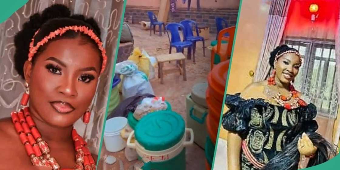 Lady excited as she ties knot with lover Lady excited as she ties knot with lover