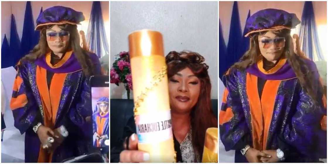 I Am Now Apostle Dr Eucharia Anunobi, Veteran Actress Reintroduces Self After Bagging PhD I Am Now Apostle Dr Eucharia Anunobi, Veteran Actress Reintroduces Self After Bagging PhD