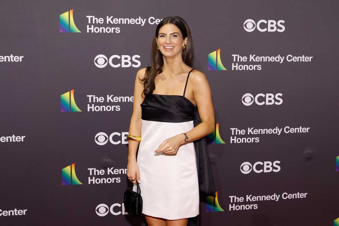 Kaitlan Collins attends the Kennedy Center Honours at The Kennedy Centre in Washington, DC