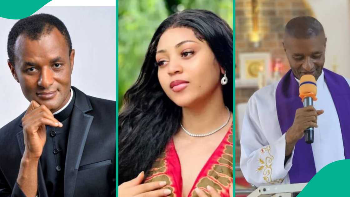 Priest calls for sympathy towards Regina Daniels.