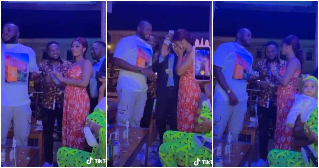Marriage proposal, video of man proposing to lady, Nigerian man refuses to kneel, proposal videos, Nigeria proposal videos Marriage proposal, video of man proposing to lady, Nigerian man refuses to kneel, proposal videos, Nigeria proposal videos