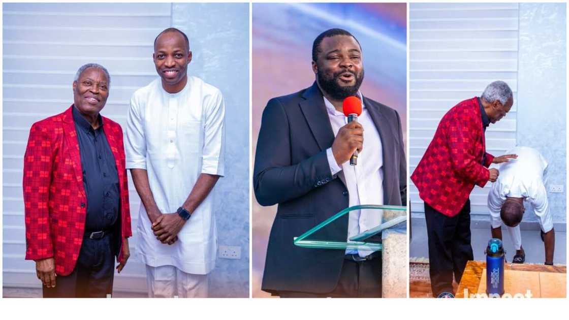 Joy as Pastor Kumuyi of Deeper Life Church Adopts Renowned Gospel Singer, Dunsin Oyekan as Son Joy as Pastor Kumuyi of Deeper Life Church Adopts Renowned Gospel Singer, Dunsin Oyekan as Son