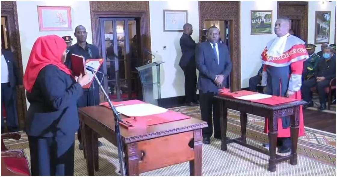 Samia Suluhu Hassan Sworn in as Sixth President of Tanzania