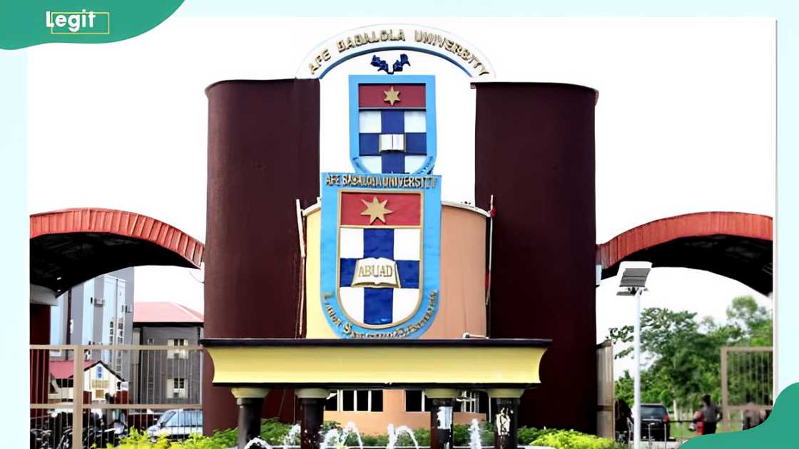 Afe Babalola University main gate Afe Babalola University main gate