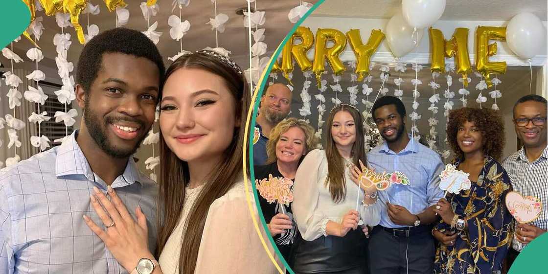 Omoni Oboli's son, Tobe proposes to lover. Omoni Oboli's son, Tobe proposes to lover.