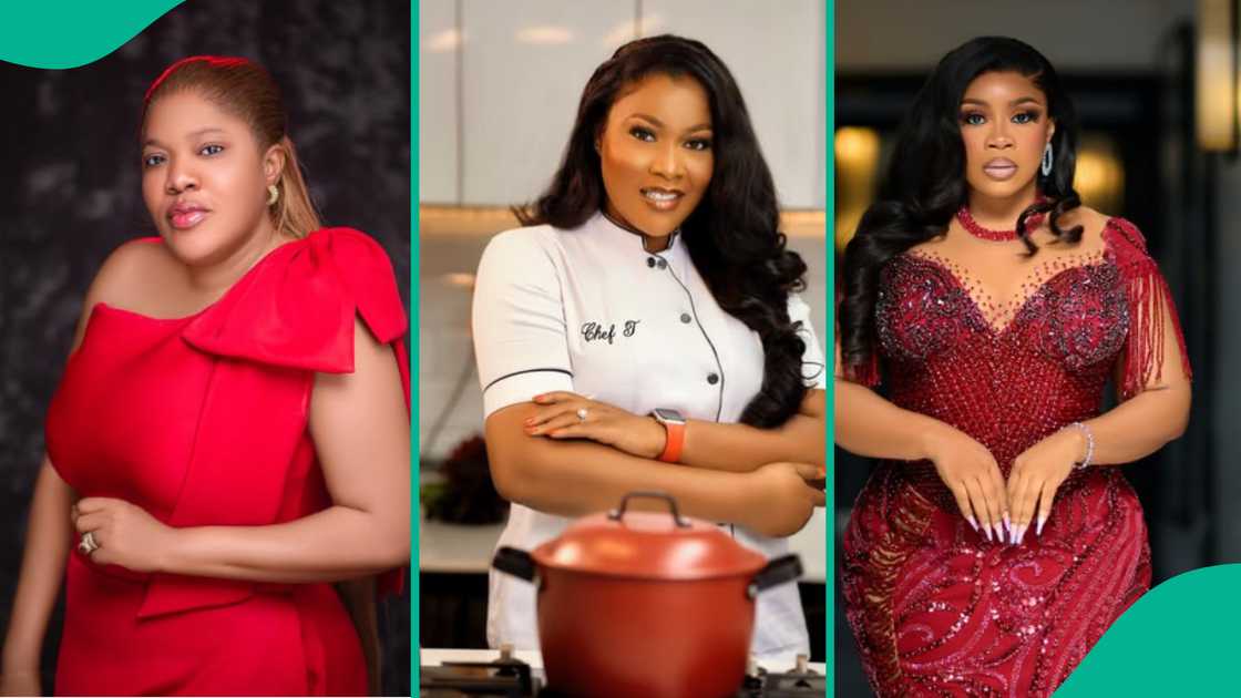 Chef T and Wumi Toriola: Toyin Abraham blasted for dropping comment on food blogger's page.