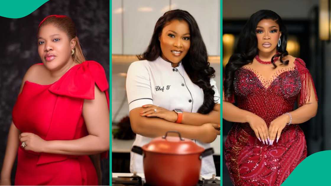 Chef T and Wumi Toriola: Toyin Abraham blasted for dropping comment on food blogger's page. Chef T and Wumi Toriola: Toyin Abraham blasted for dropping comment on food blogger's page.