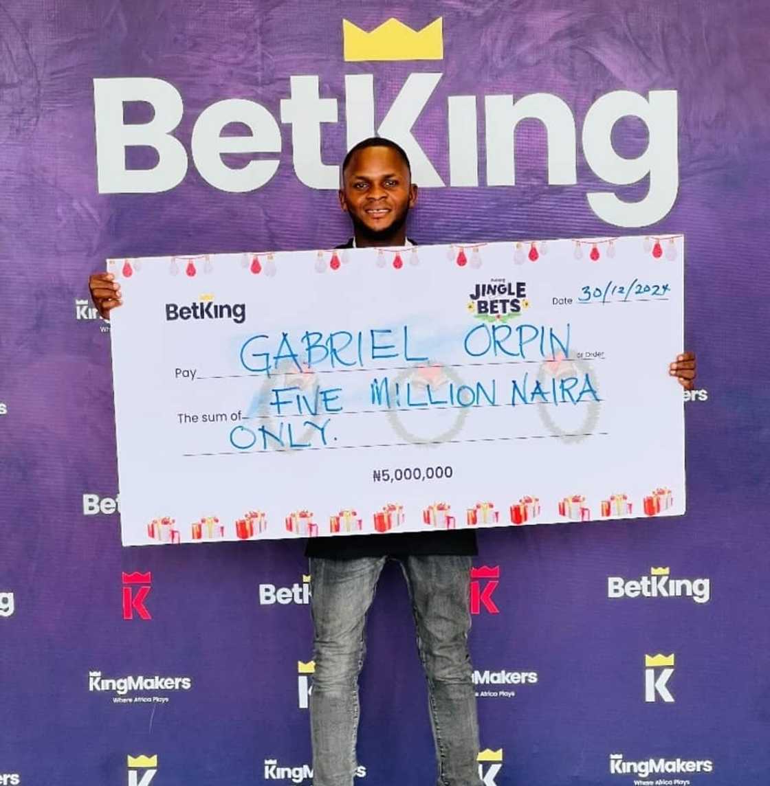 Benue farmer wins N5m BetKing jackpot, plans big dreams Benue farmer wins N5m BetKing jackpot, plans big dreams