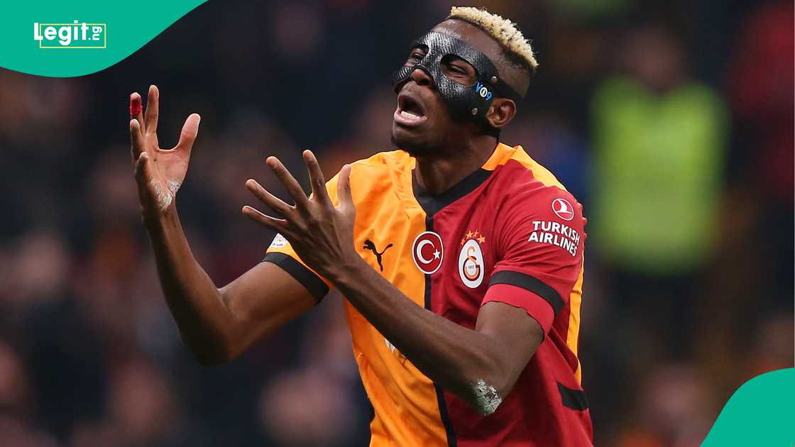 Victor Osimhen, Galatasaray, Dynamo Kyiv, Ali Sami Yen Spor Kompleksi, Istanbul, Turkiye, UEFA Europa League.