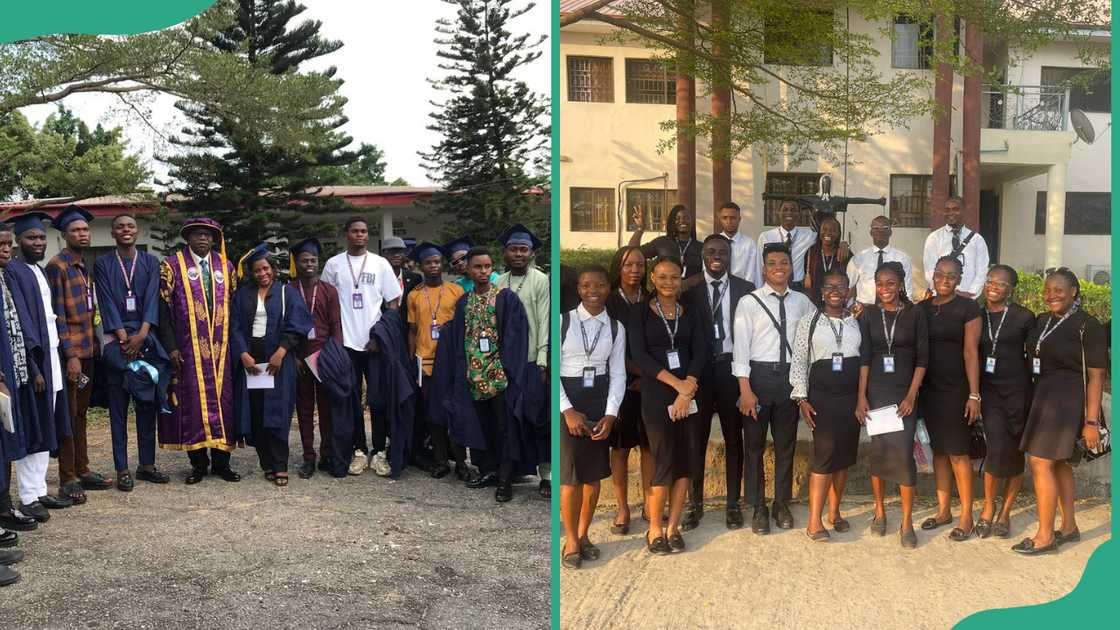 Adekunle Ajasin University at graduation and another school event Adekunle Ajasin University at graduation and another school event