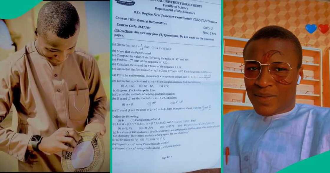 Photo of math question set in university goes viral Photo of math question set in university goes viral