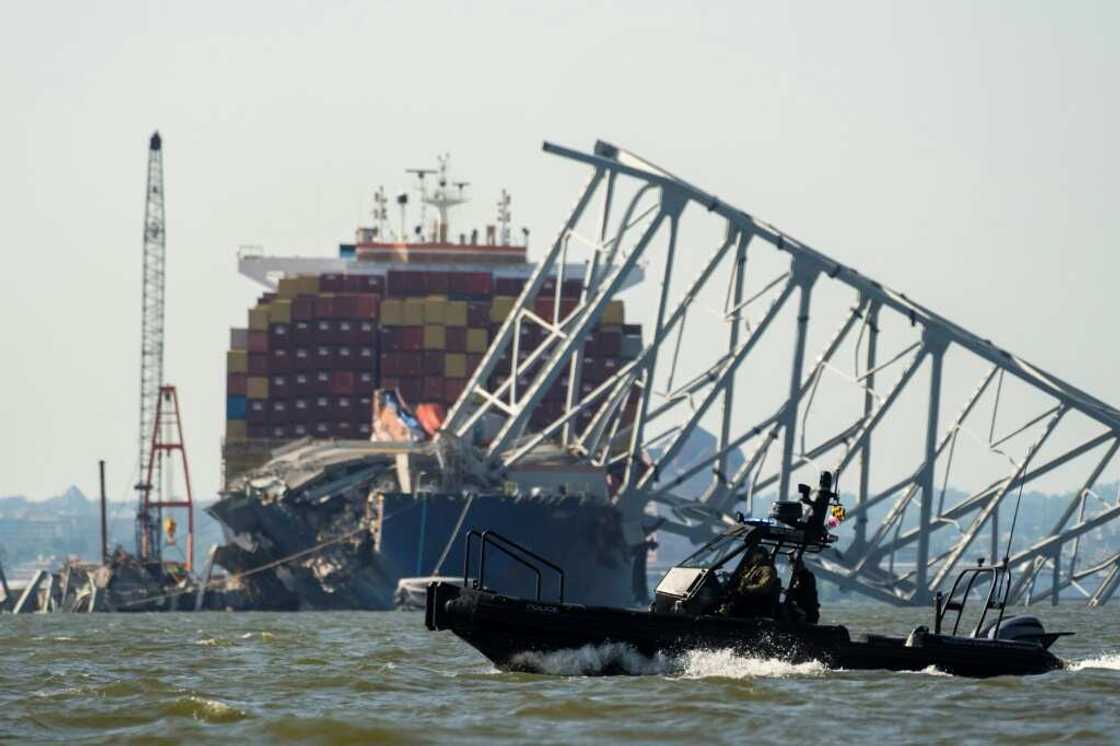 The Dali container ship struck a support column of the Francis Scott Key Bridge in Baltimore, causing its total collapse in March 2024 The Dali container ship struck a support column of the Francis Scott Key Bridge in Baltimore, causing its total collapse in March 2024