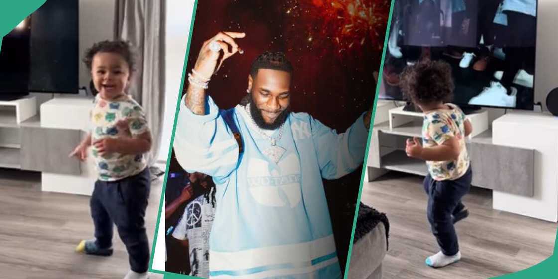 One-year-old boy dances to Burna Boy's City Boy song. One-year-old boy dances to Burna Boy's City Boy song.