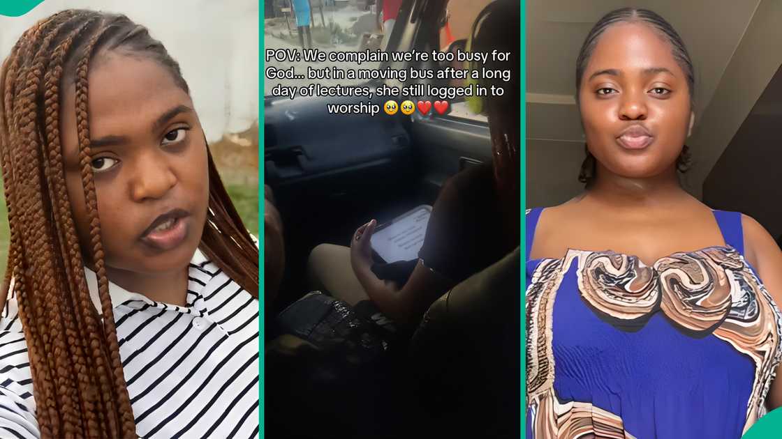 Lady moved over what she found Jehovah's Witness member doing in moving bus