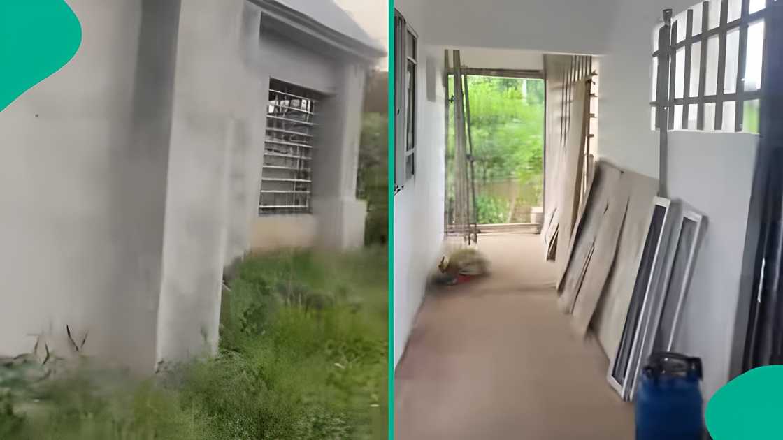 Nigerian man designs house with strong iron due to rising insecurity