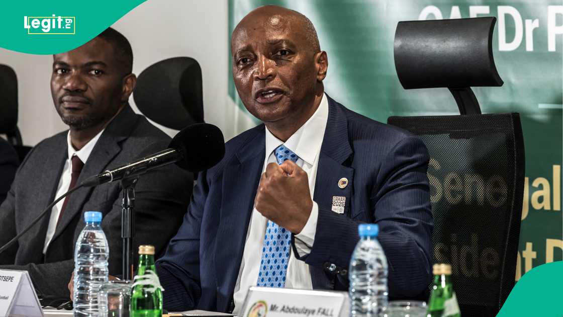 Samson Adamu, Patrice Motsepe, Dakar Senegal, AFCON 2025.