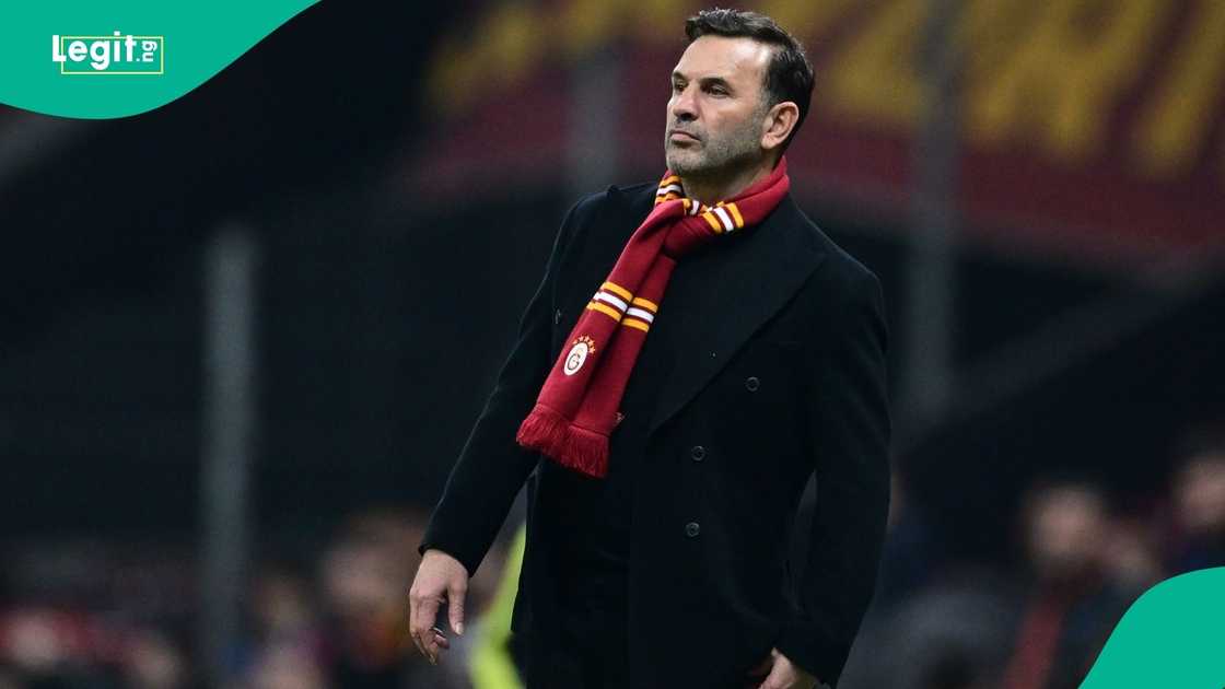 Galatasaray, Okan Buruk, Turkey, Super Lig, Victor Osimhen, Football. Galatasaray, Okan Buruk, Turkey, Super Lig, Victor Osimhen, Football.