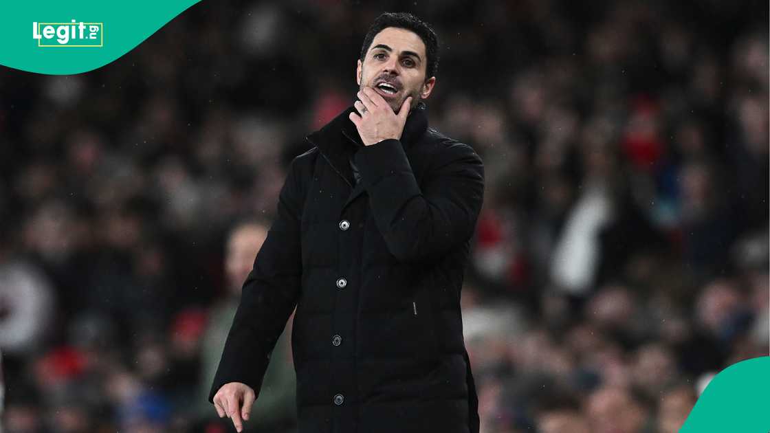 Mikel Arteta, Arsenal, Bayern Munich, UEFA Champions League, Emirates Stadium, London, England. Mikel Arteta, Arsenal, Bayern Munich, UEFA Champions League, Emirates Stadium, London, England.