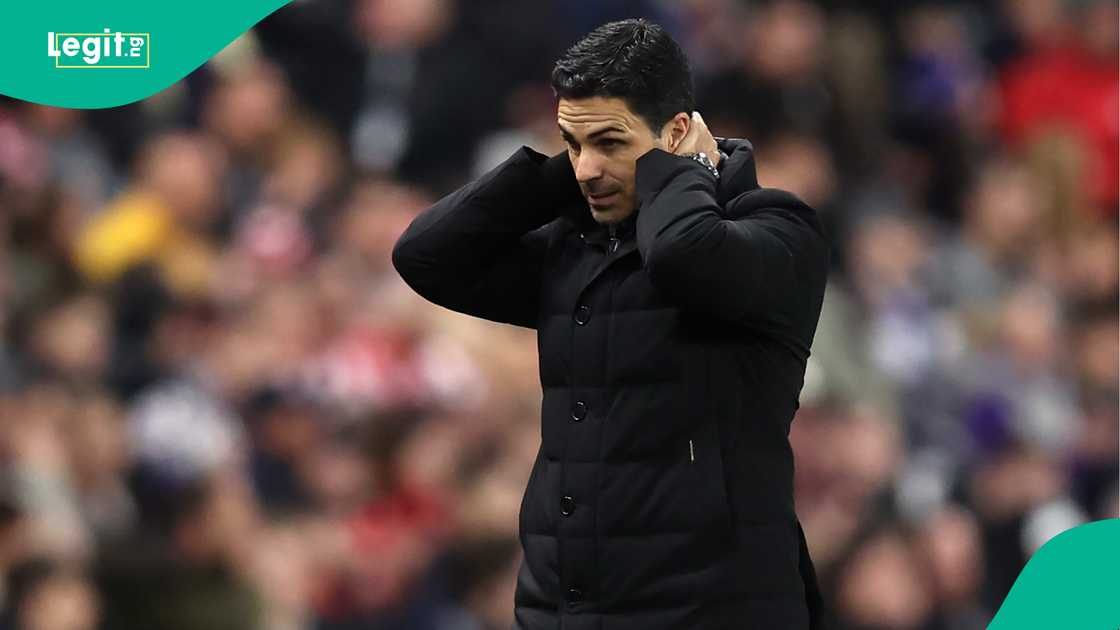 Mikel Arteta, Sunderland, Arsenal, Stadium of Light, England, Premier League. Mikel Arteta, Sunderland, Arsenal, Stadium of Light, England, Premier League.