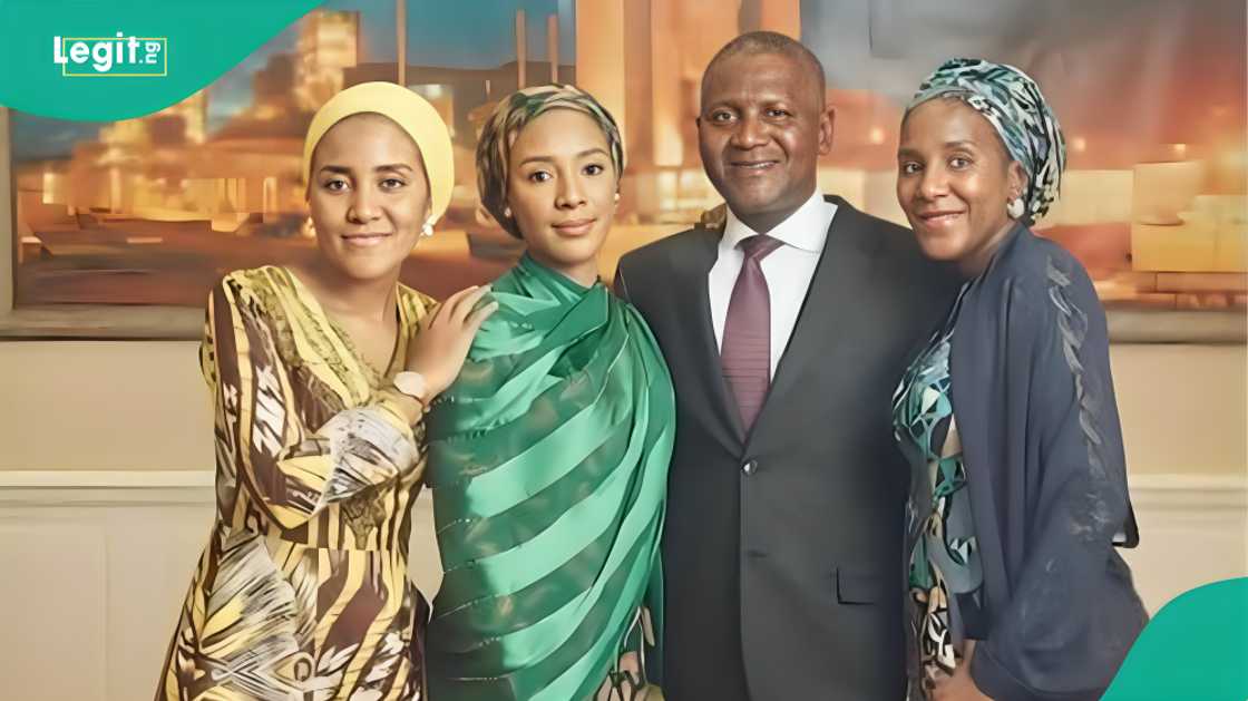 Dangote reveals the amount he spends on himself and his three daughters Dangote reveals the amount he spends on himself and his three daughters