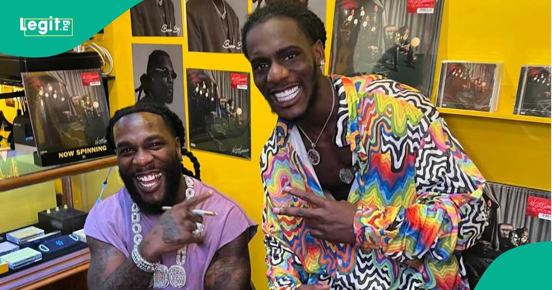 Nigerian content creator Demz asks mum if he was adopted after meeting Burna Boy, his doppelganger. Nigerian content creator Demz asks mum if he was adopted after meeting Burna Boy, his doppelganger.