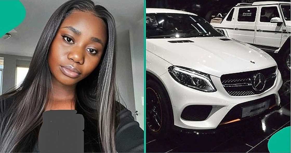 A Nigerian lady was dumped after asking her boyfriend for a Mercedes-Benz and N250,000. A Nigerian lady was dumped after asking her boyfriend for a Mercedes-Benz and N250,000.