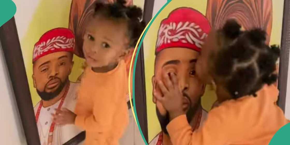 Williams Uchemba's daughter Williams Uchemba's daughter