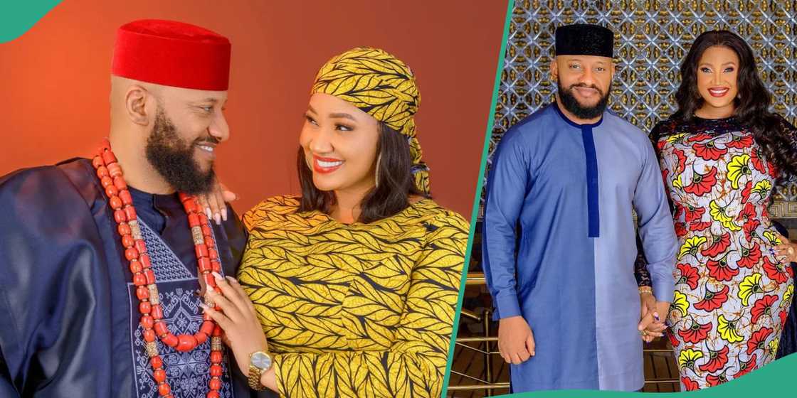 Yul Edochie and Judy Austin resume online drama. Yul Edochie and Judy Austin resume online drama.