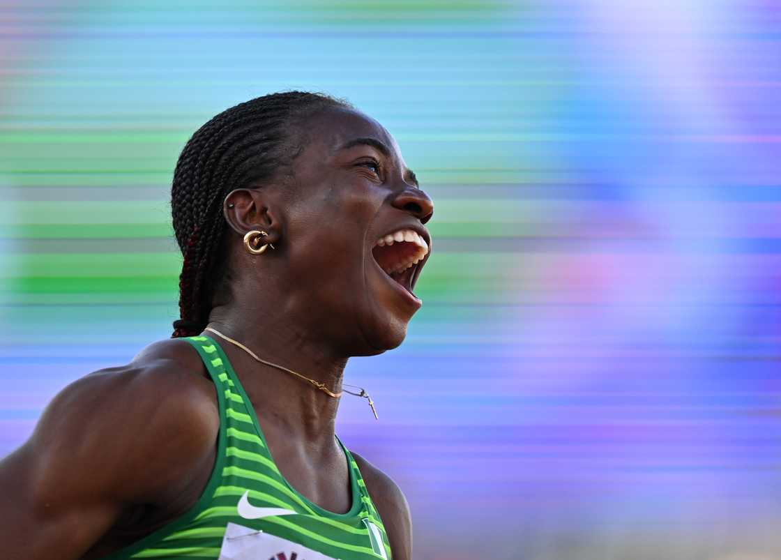 Tobi Amusan, Nigerian, second position, AIU Tobi Amusan, Nigerian, second position, AIU